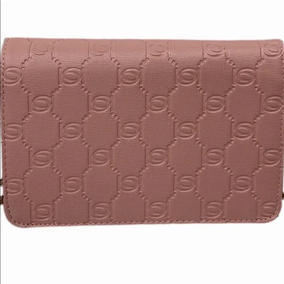 Bebe mauve crossbody with gold & mauve chain - Picture 11 of 14